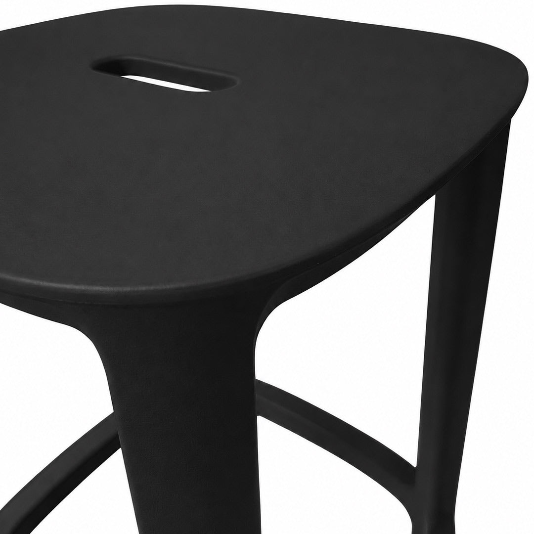 Banqueta Cadrea baja negra