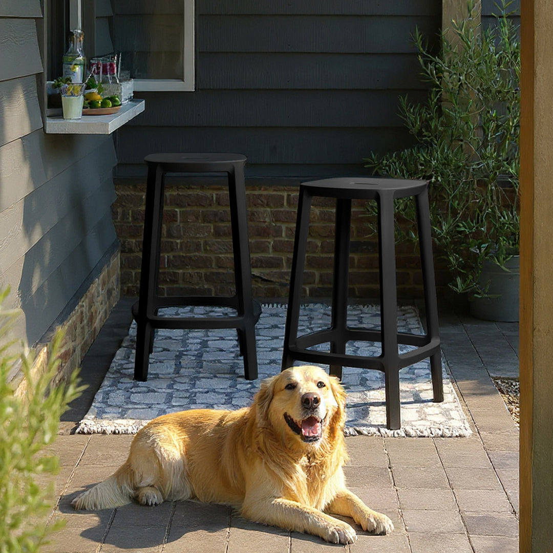 Banqueta Cadrea Alta Negra