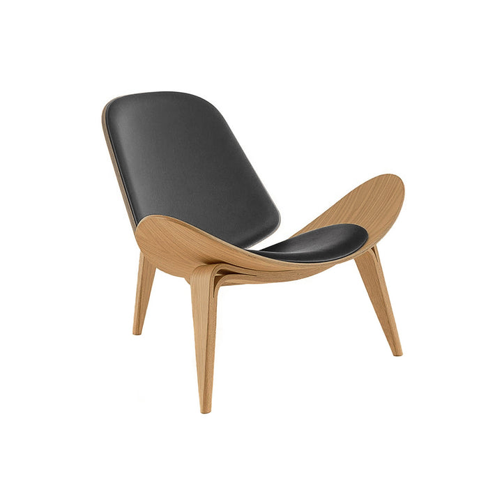 Poltrona Carl Hansen Shell Chair Natural