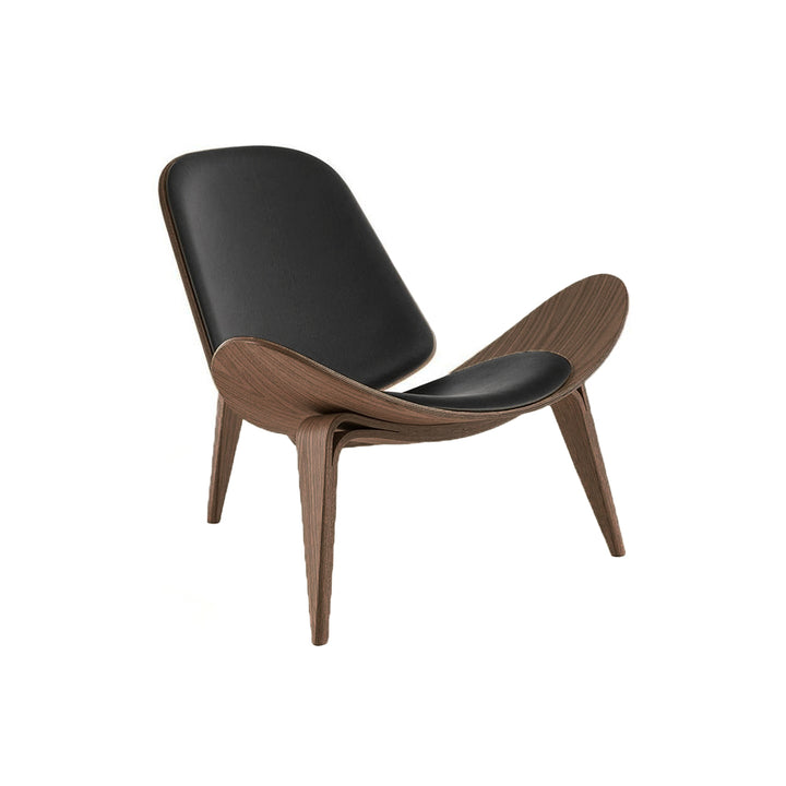 Poltrona Carl Hansen Shell Chair Oscuro