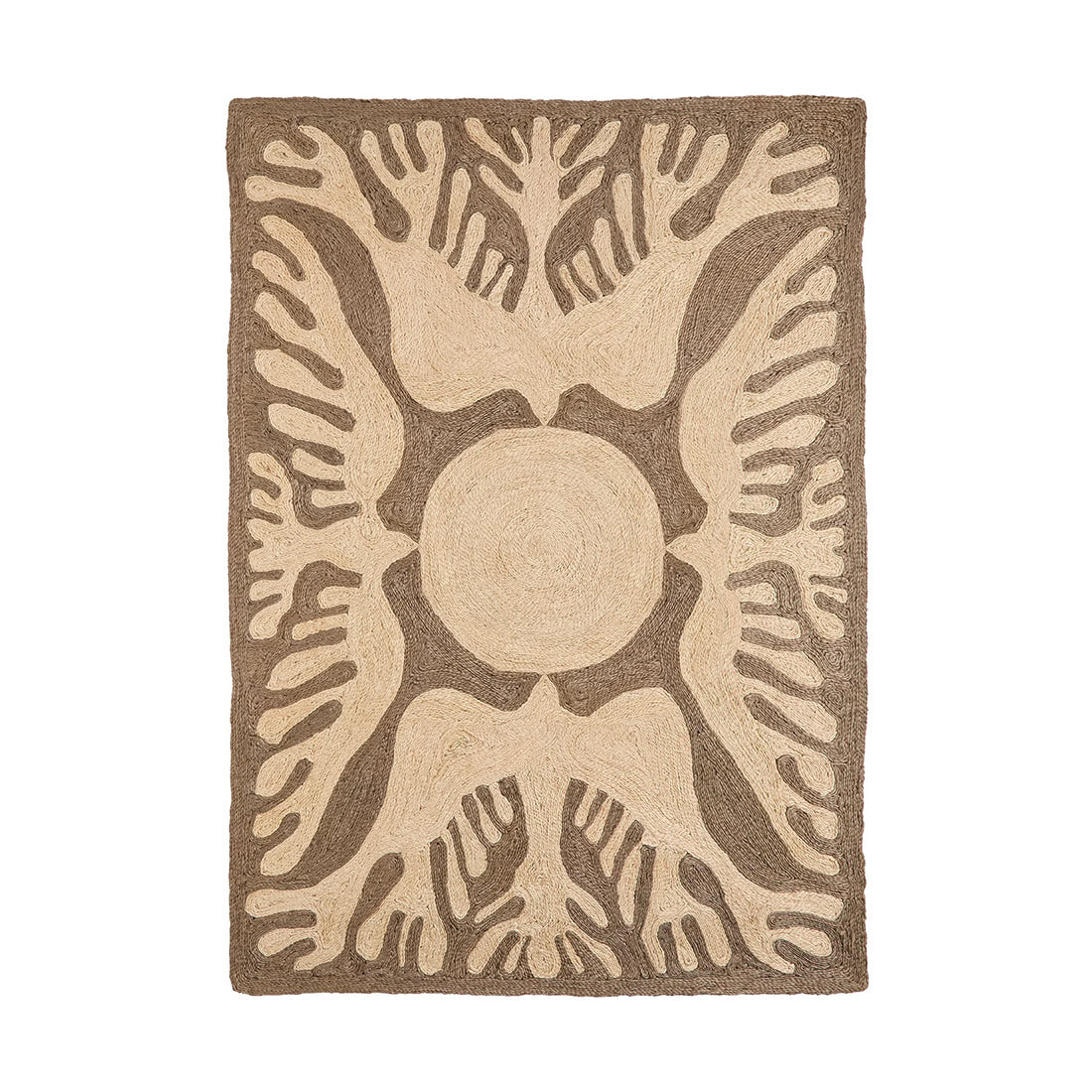 Alfombra Sunbirds Charcoal, Nanimarquina