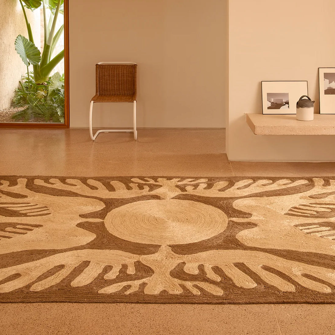 Alfombra Sunbirds Charcoal, Nanimarquina