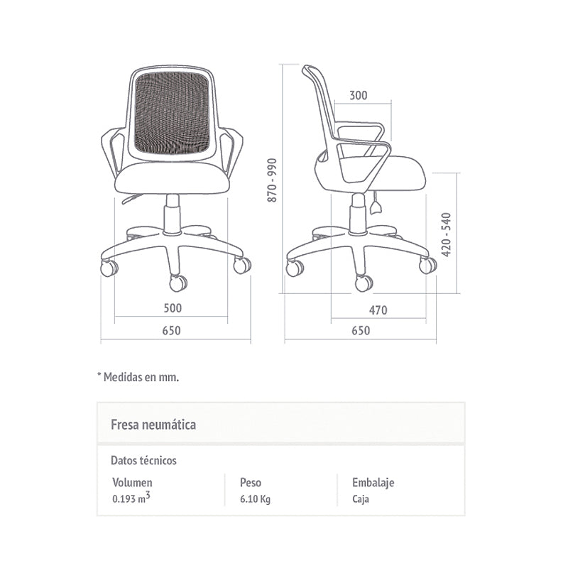 Silla Beverly, Base Blanca