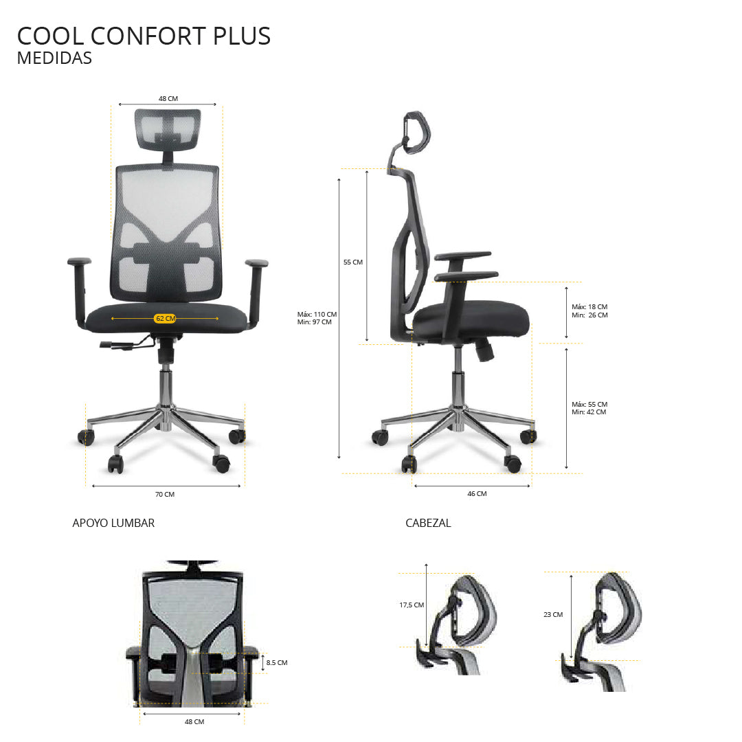 Silla Cool Plus Confort