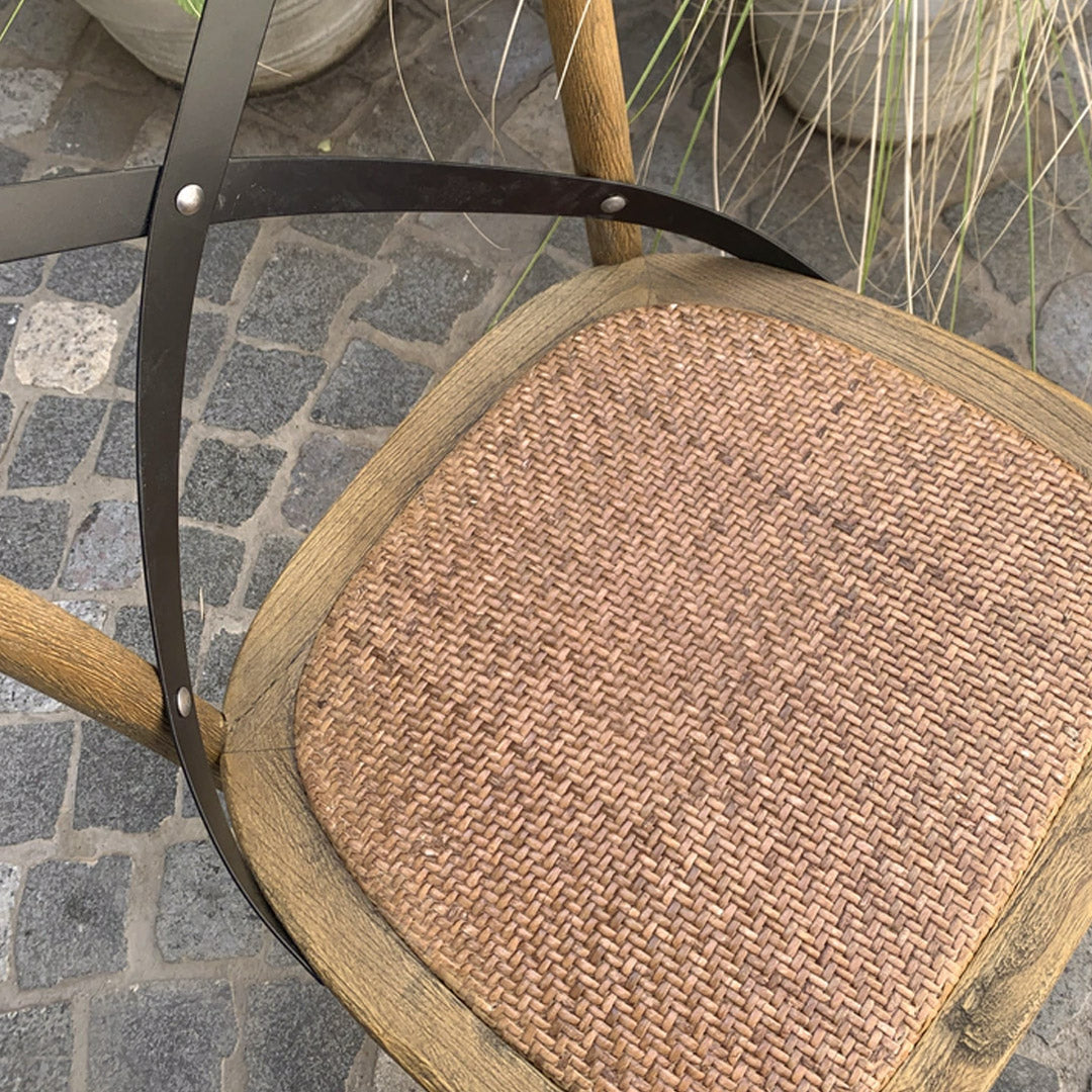 Silla Cross roble oscuro