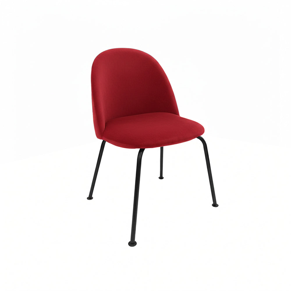 Silla Eaton Cromada o Negra Pana Panne