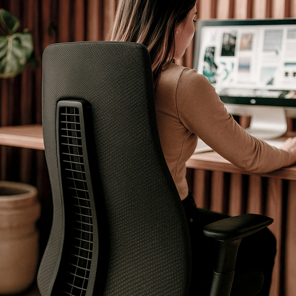 Silla Haworth Fern 4D Negra