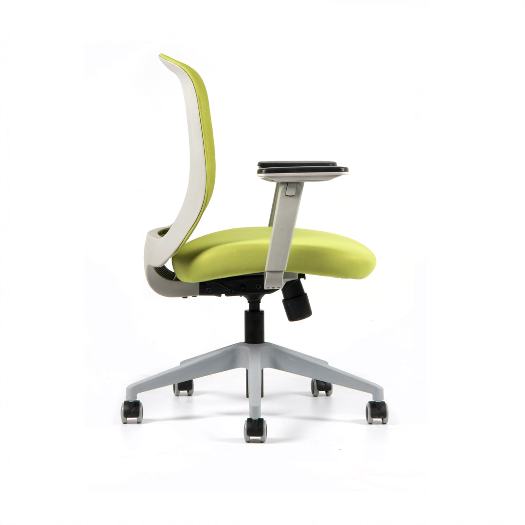 Silla Gudda Operativa, base gris, tela