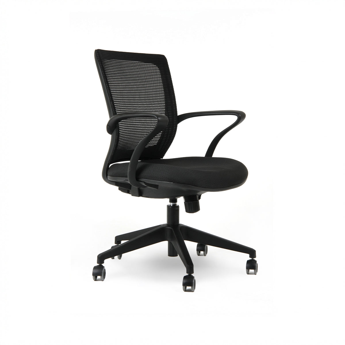 Silla TURIN Basic Marco/Base Negro, tela negra