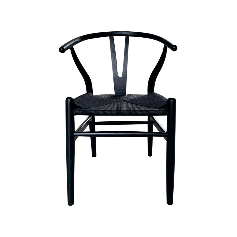 Silla Wishbone Full Black