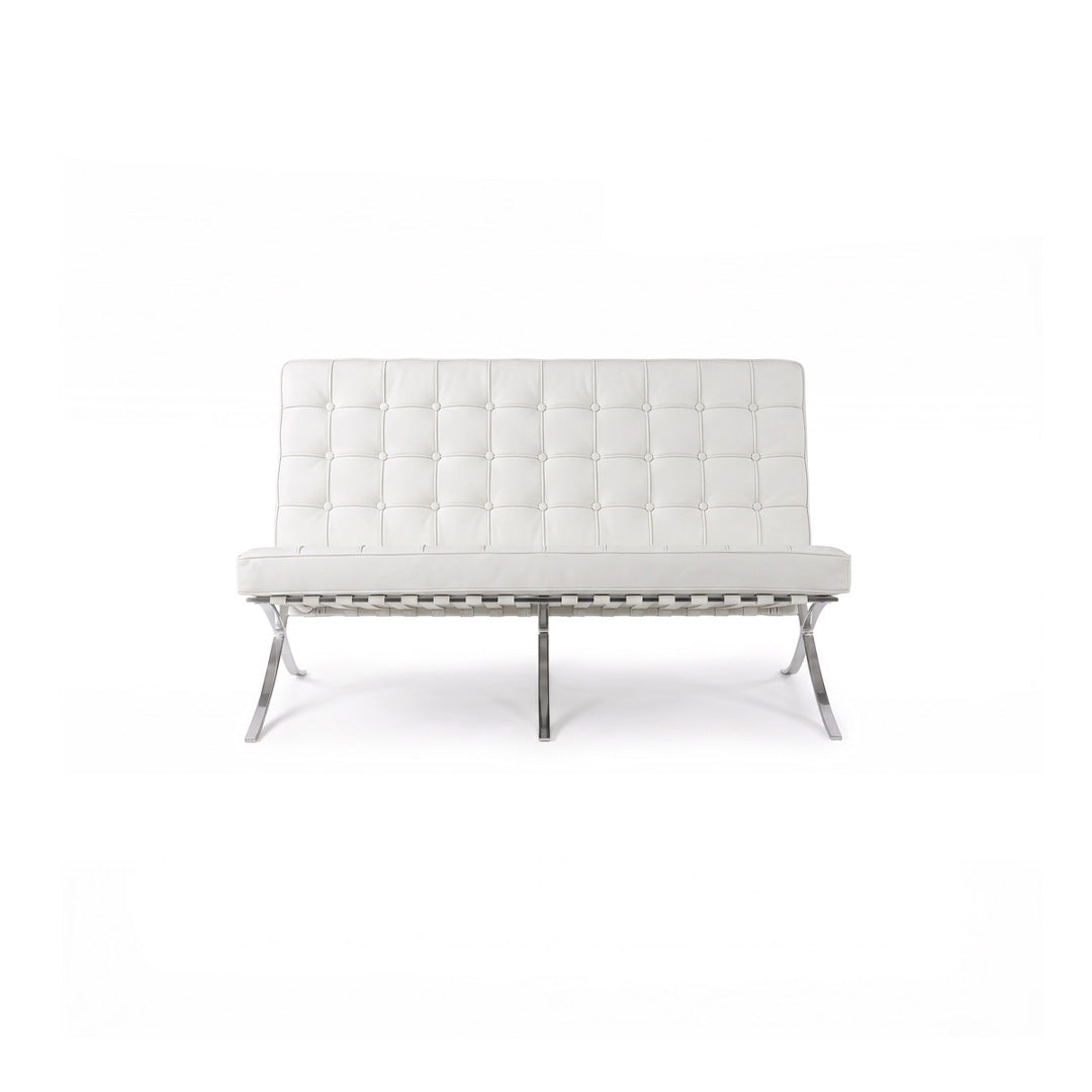 Sillón Barcelona Doble en Eco Cuero