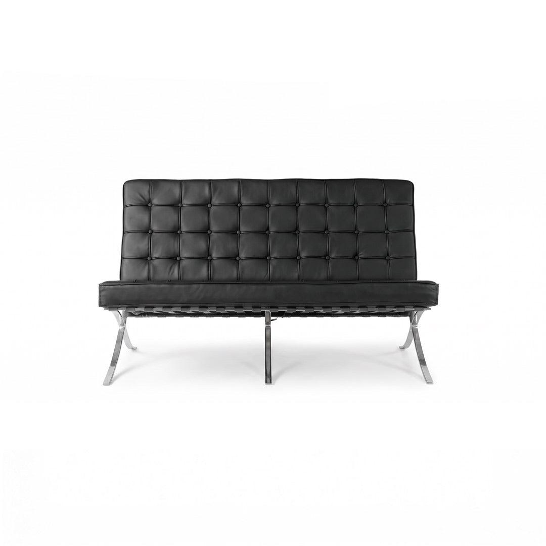 Sillón Barcelona Doble en Cuero