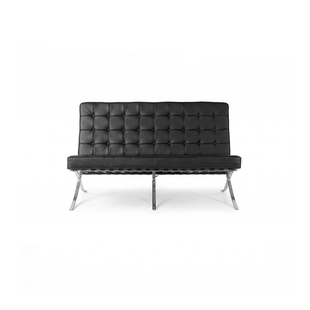 Sillón Barcelona Doble en Eco Cuero