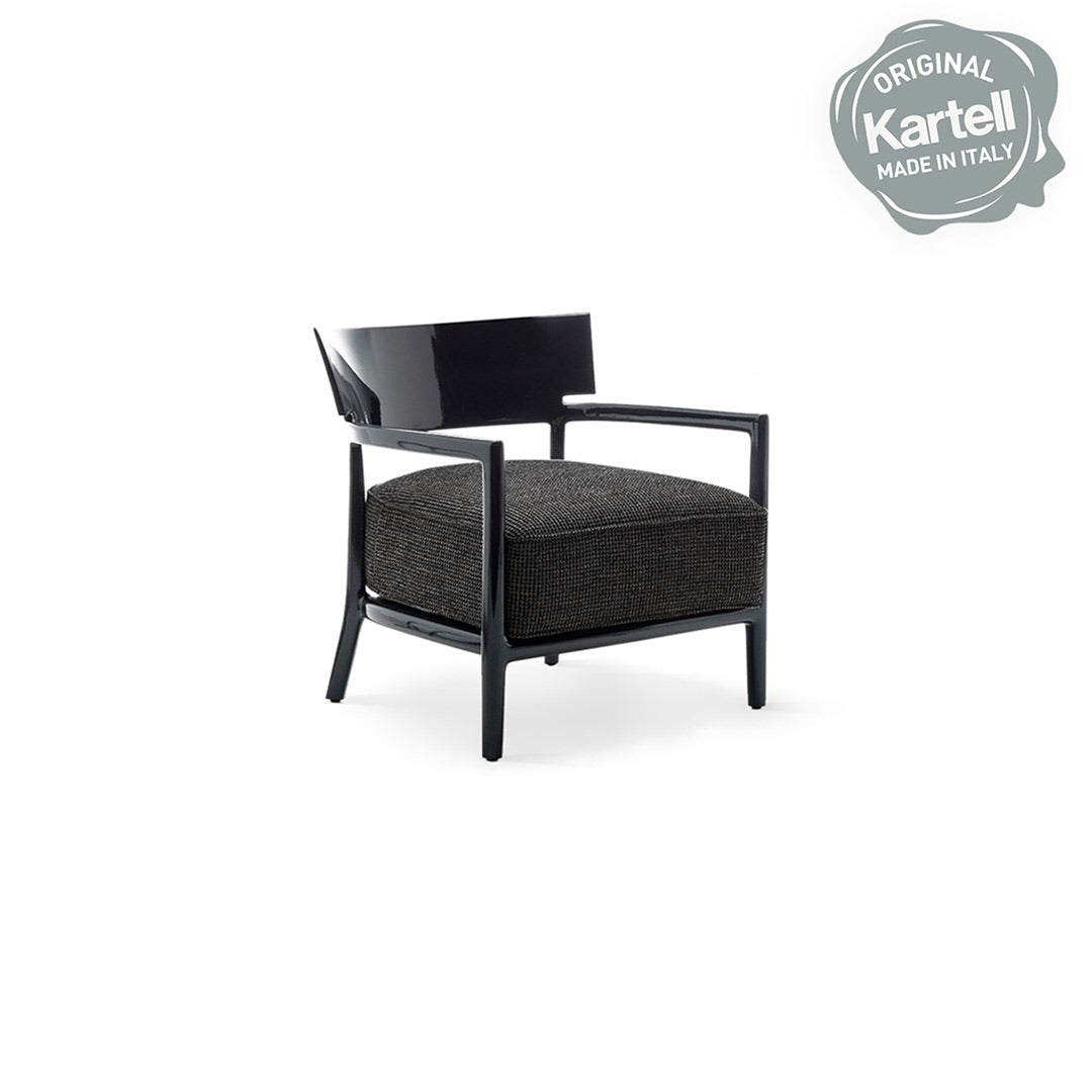 Sillón Cara Chair Anthracite, Kartell  | Precio al costo directo en Showroom
