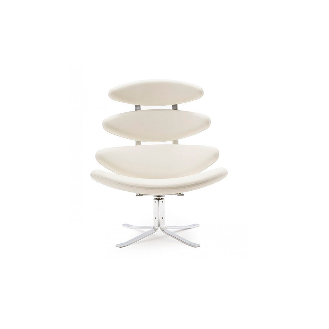 Sillón Corona con Otomana Cuero