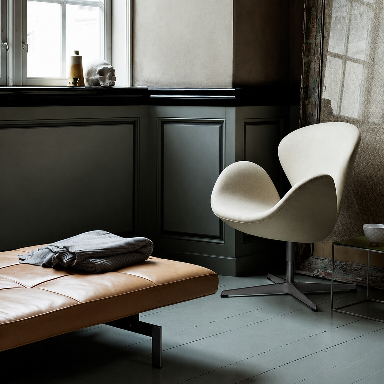Sillón Swan Eco Cuero