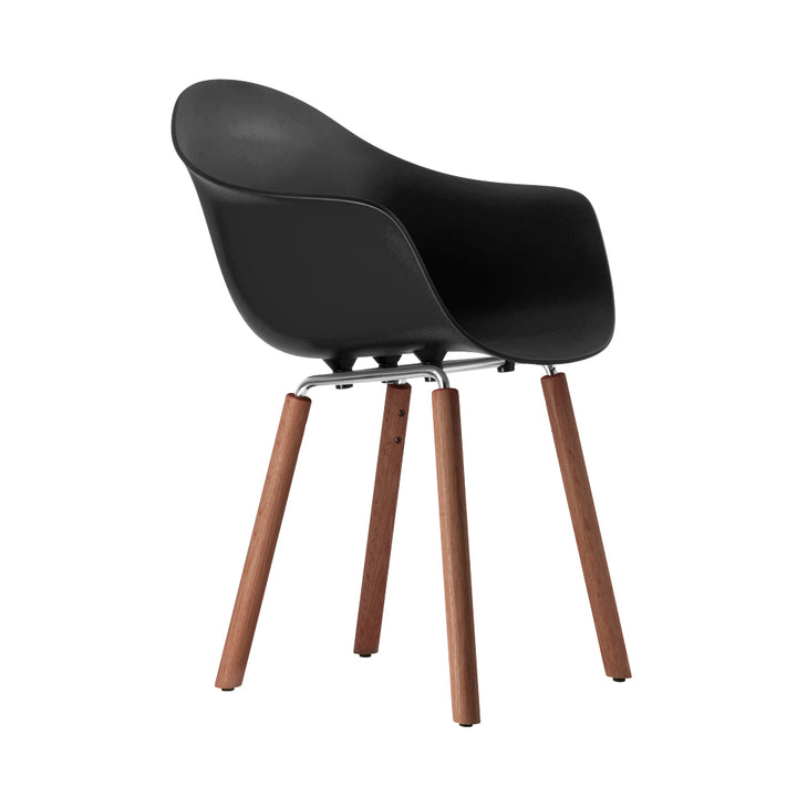 Sillón TA apoyabrazos Base Madera
