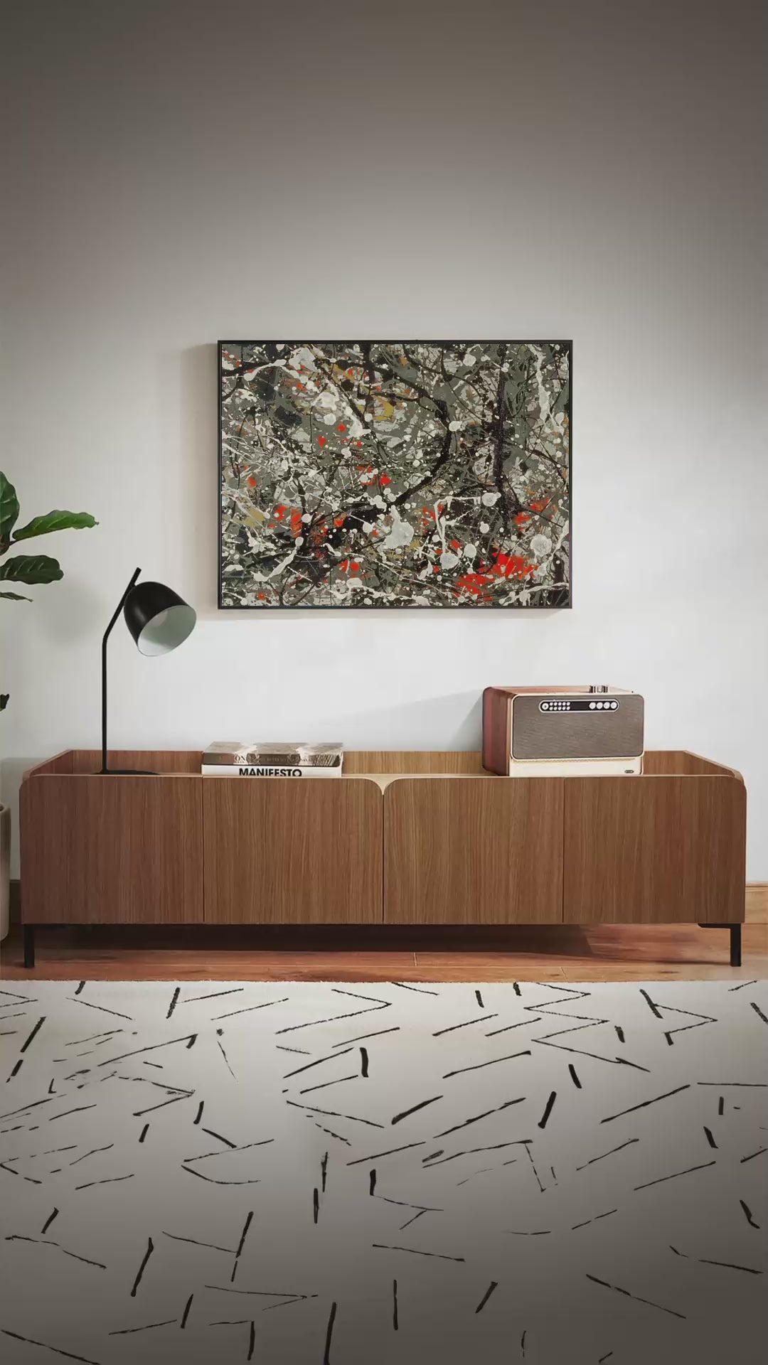 Consola ZAS 1800 Laca