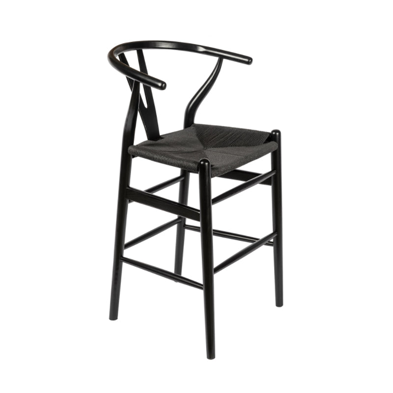 Banqueta Wishbone full Black