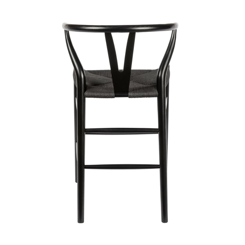 Banqueta Wishbone full Black