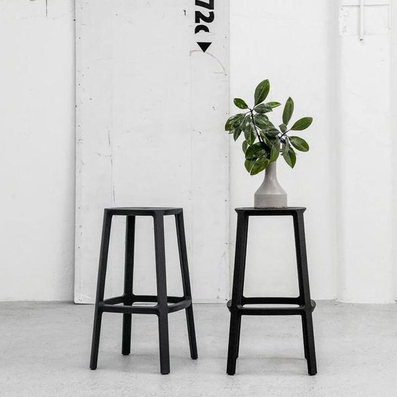 Banqueta Cadrea Alta Negra