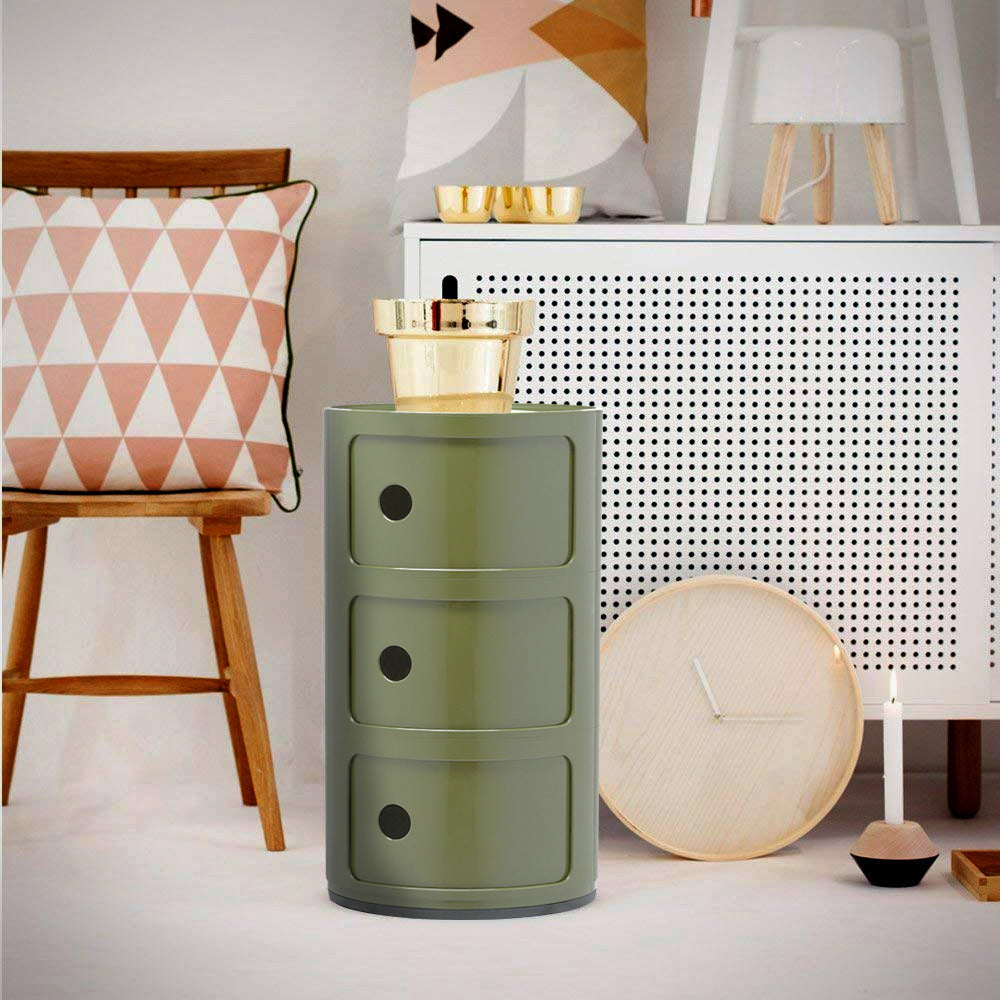 Componibili Kartell 3 elementos Verde