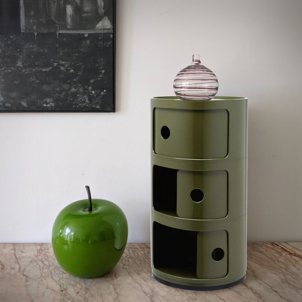 Componibili Kartell 3 elementos Verde