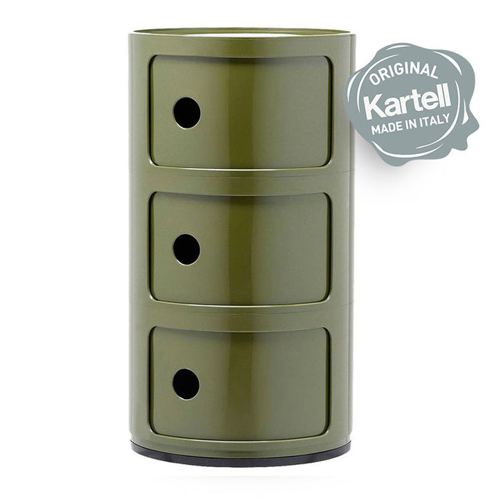 Componibili Kartell 3 elementos Verde