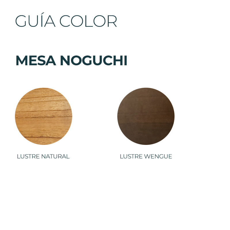 Mesa Noguchi Tapa Vidrio