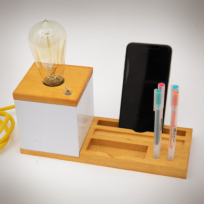 Lámpara de Mesa Foco USB con base