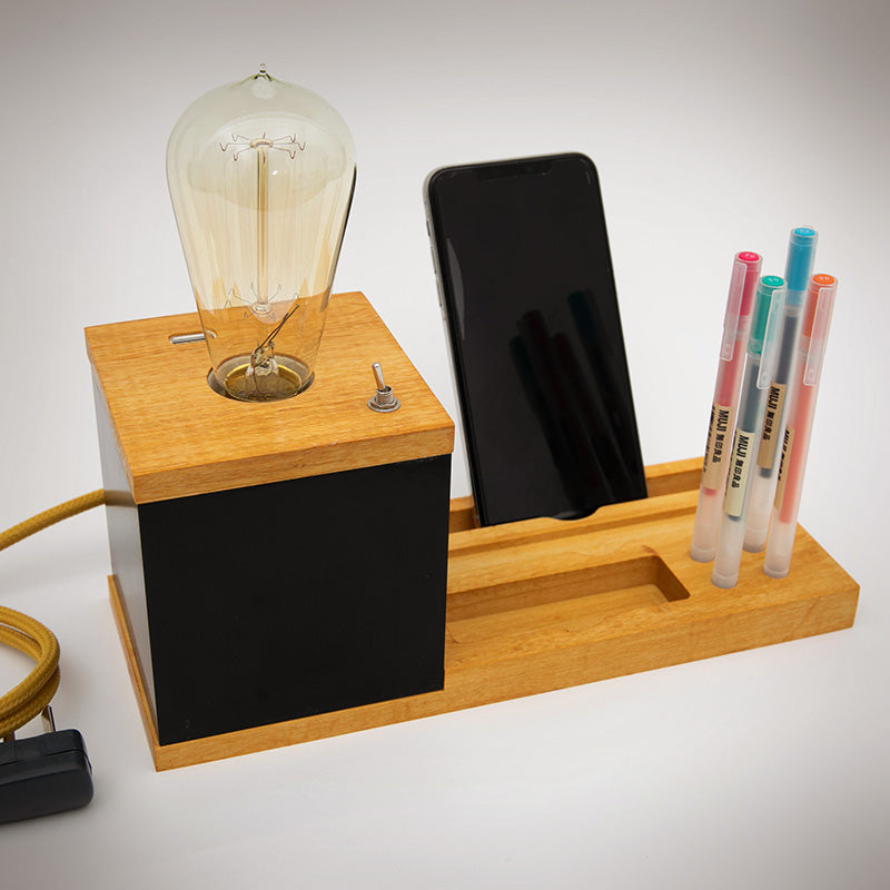 Lámpara de Mesa Foco USB con base