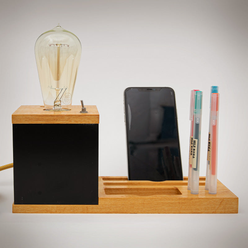 Lámpara de Mesa Foco USB con base