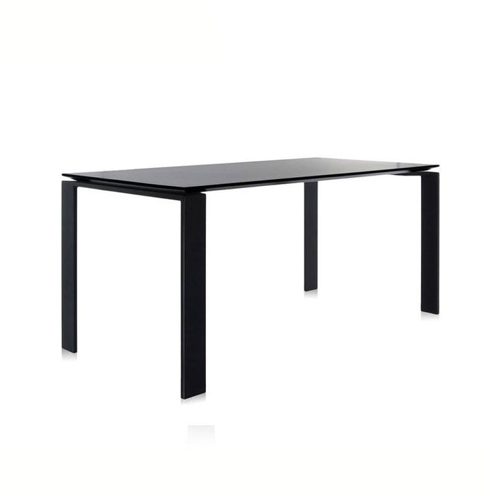 Mesa Fot Laqueada Negra 180 cm