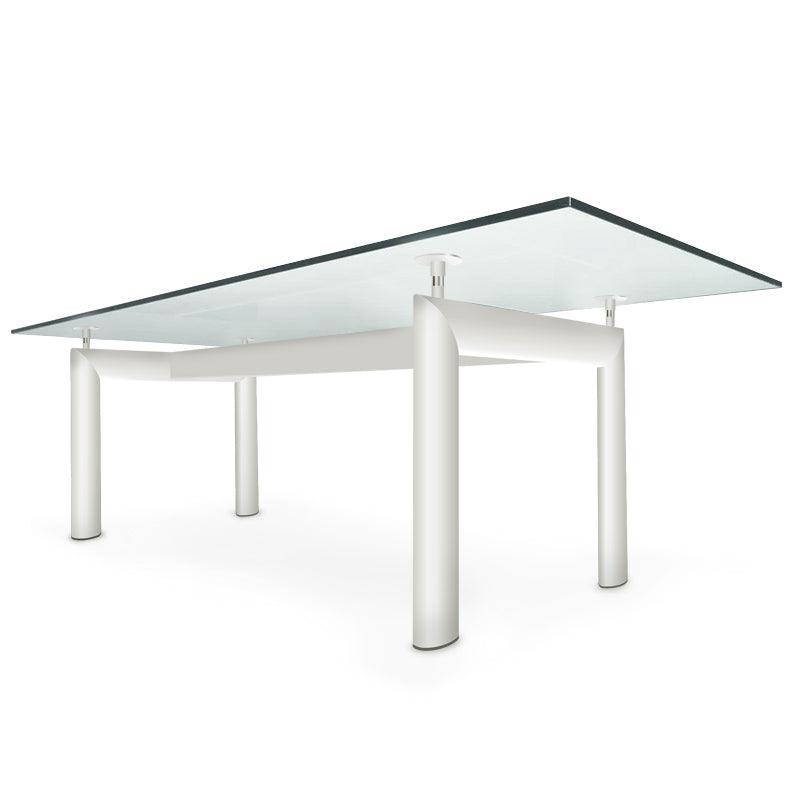 Mesa LC6 Comedor Base Blanca