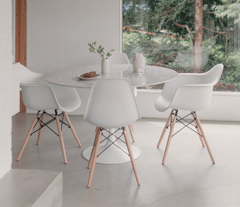 Mesa TULIP Mármol de Carrara - Manifesto Design Store