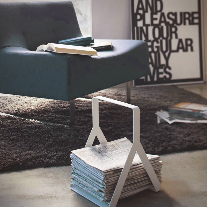 Porta revistas y diarios metal Yamazaki