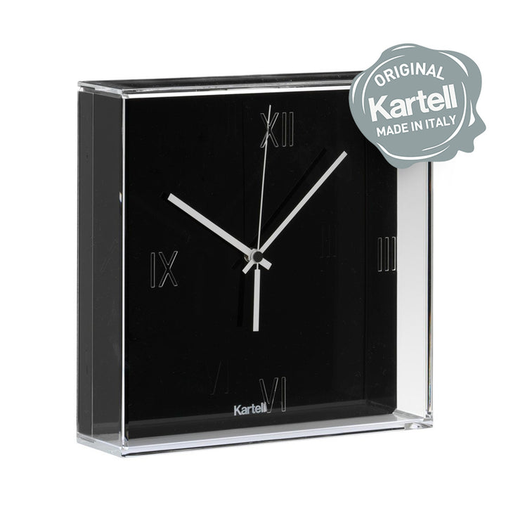 Reloj Kartell de pared Tic-Tac Negro
