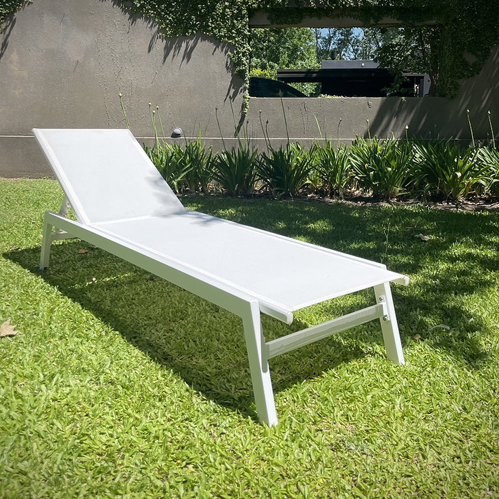 Reposera Krabi Blanca