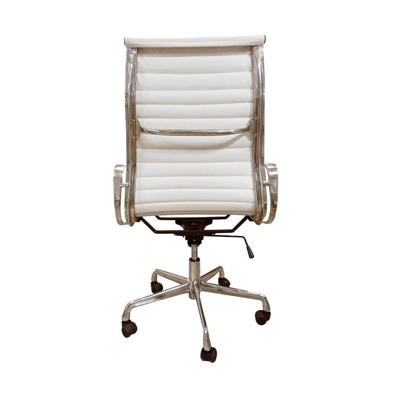 Silla Aluminum Alta Eco Cuero