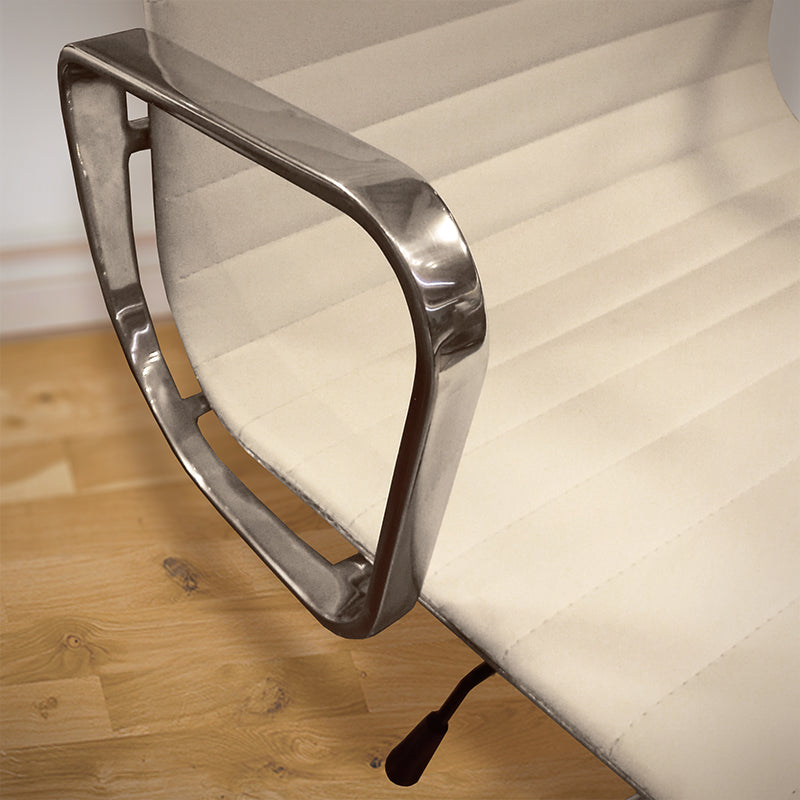 Silla Aluminum Alta Eco Cuero