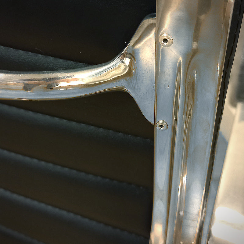 Silla Aluminum Baja Eco Cuero