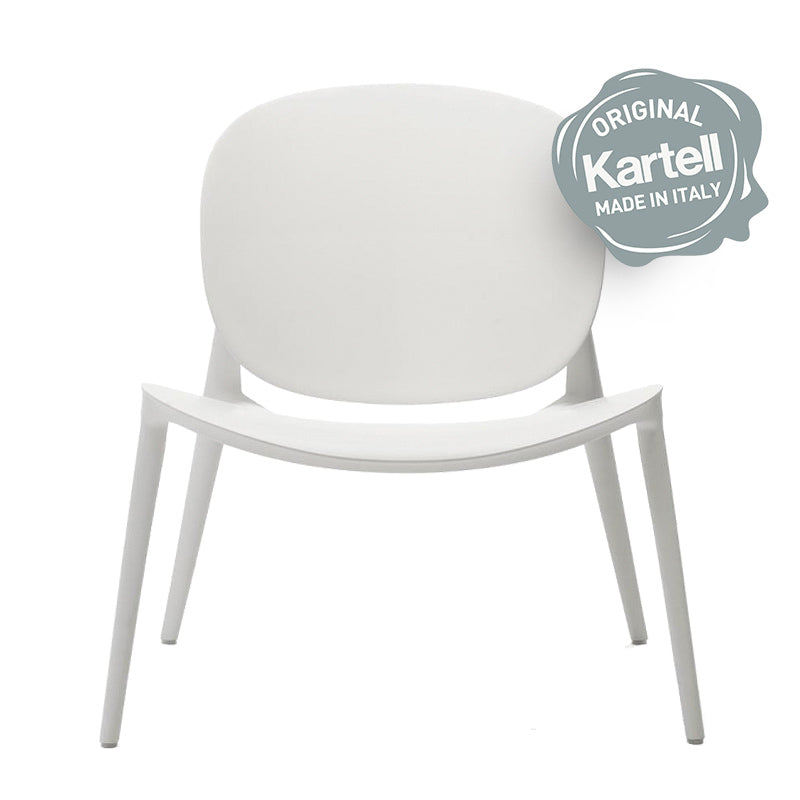 Silla Poltrona BE BOP Blanca, Kartell