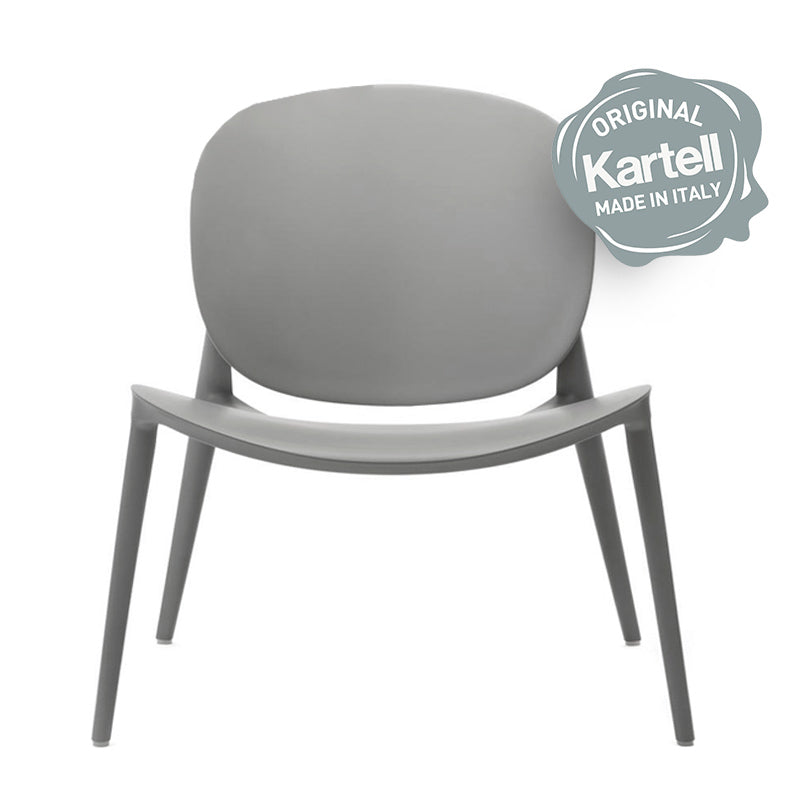 Silla Poltrona BE BOP Gris, Kartell