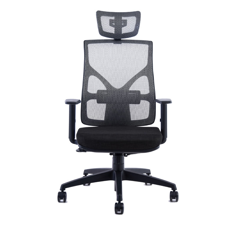 Silla Cool con Cabezal Base negra