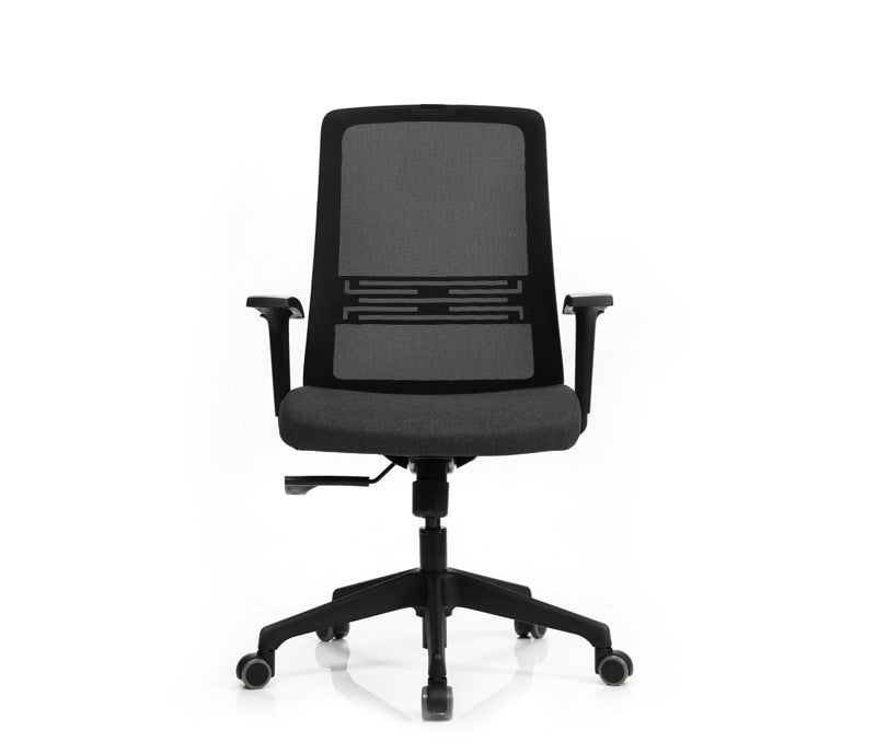 Silla GÜD Executive Black. Base Plástica negra