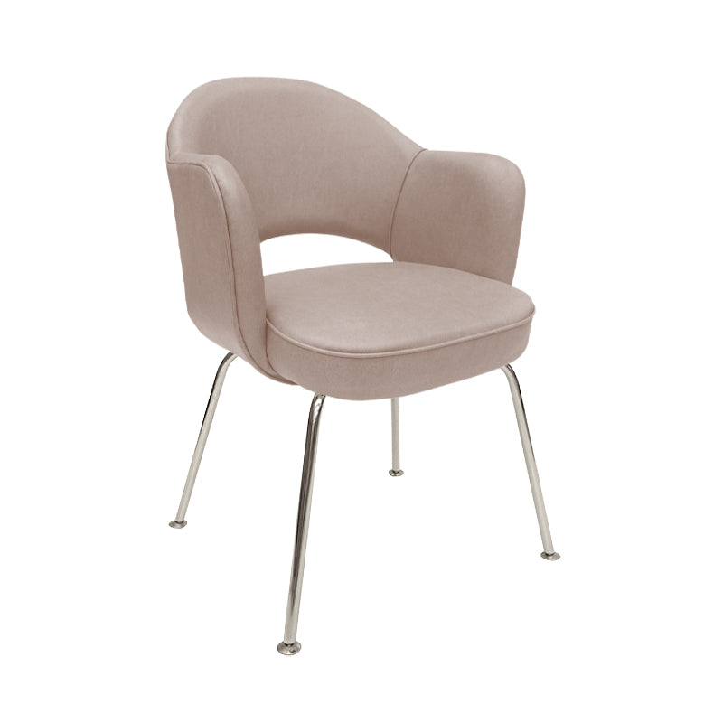 Silla Saarinen Arm Tubular Eco cuero