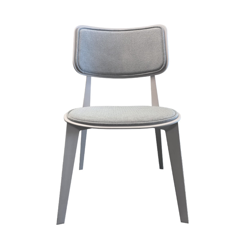 Silla Stellar Gris Claro Tapizada