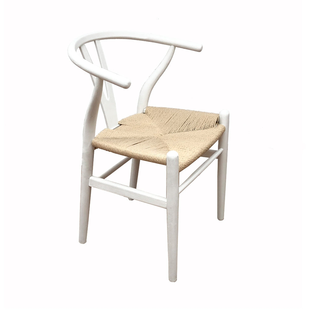 Silla Wishbone Natural White
