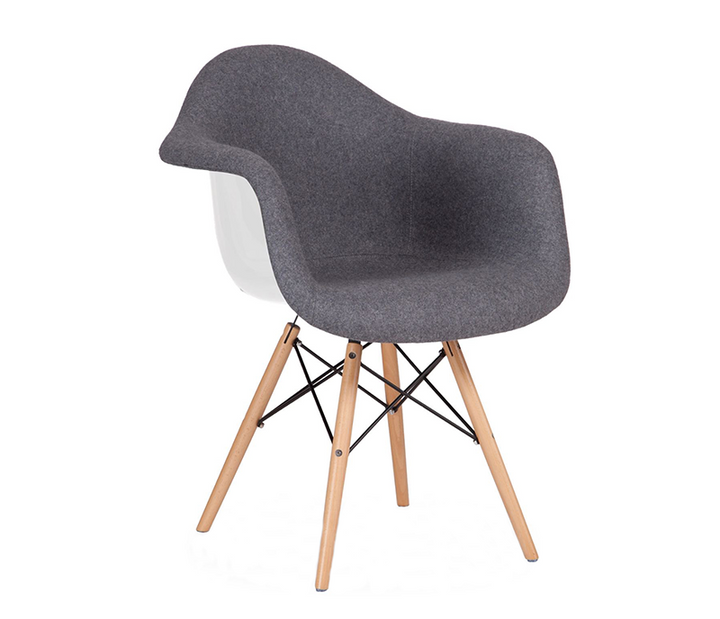 Sillón Eames tapizado gris - Manifesto Design Store