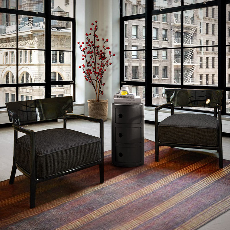 Sillón Cara Chair Anthracite, Kartell